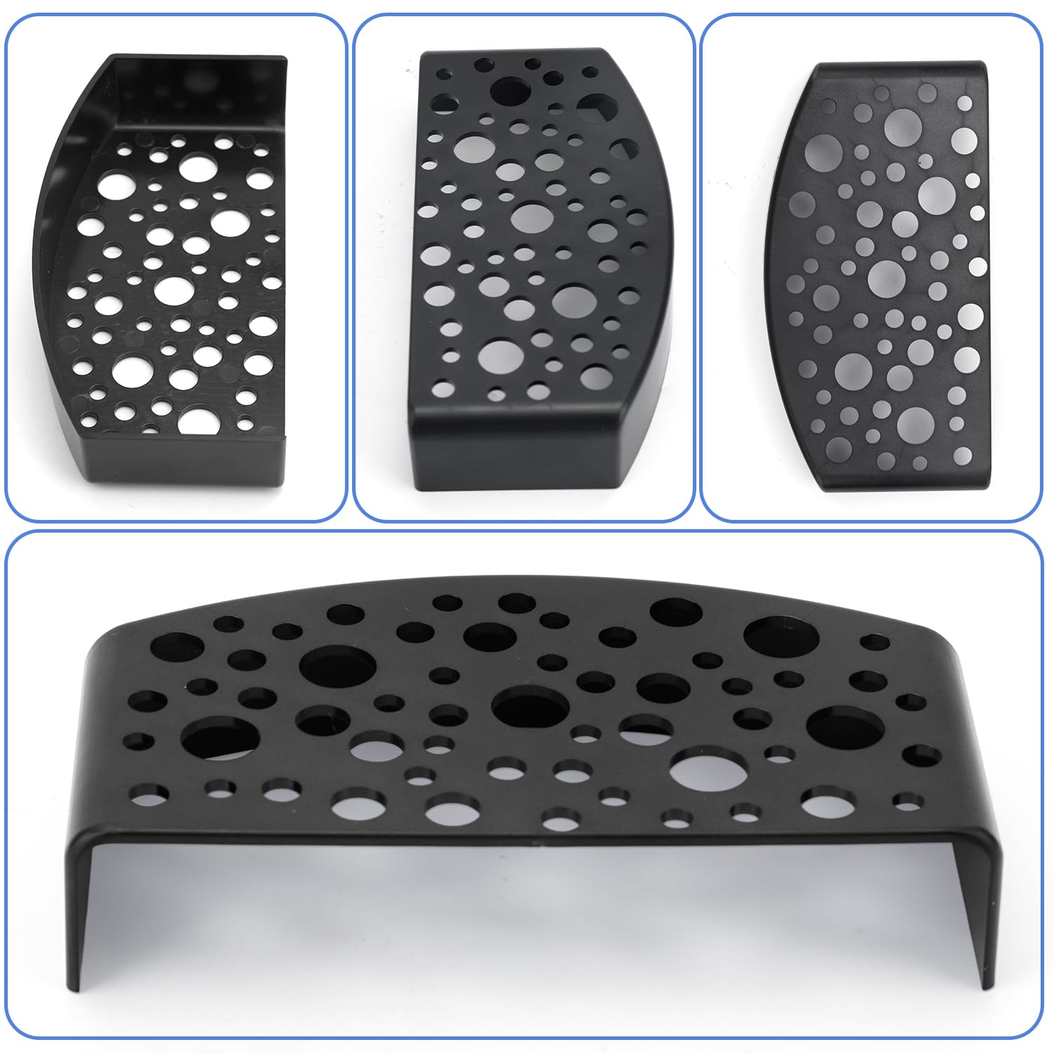 Penitue 2pcs Shrimp Hideout Cave, Aquarium Tunnel for Shrimp Breeding Hiding Black Fish Shelter Fish Tank Accessories - Image 4
