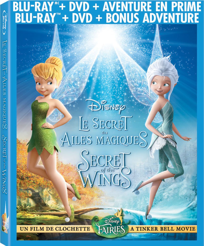 Le Secret des ailes magiques / Secret of the Wings (Bilingual) [Blu-ray + DVD] [Blu-ray]
