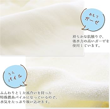 専用❤みかん＊ふわっサラ❤手拭いヘアドライタオル❤スイカ柄…イエロー。 kukka ja puu もっちりふわふわ ラップタオル プールタオル 60cm 80cm