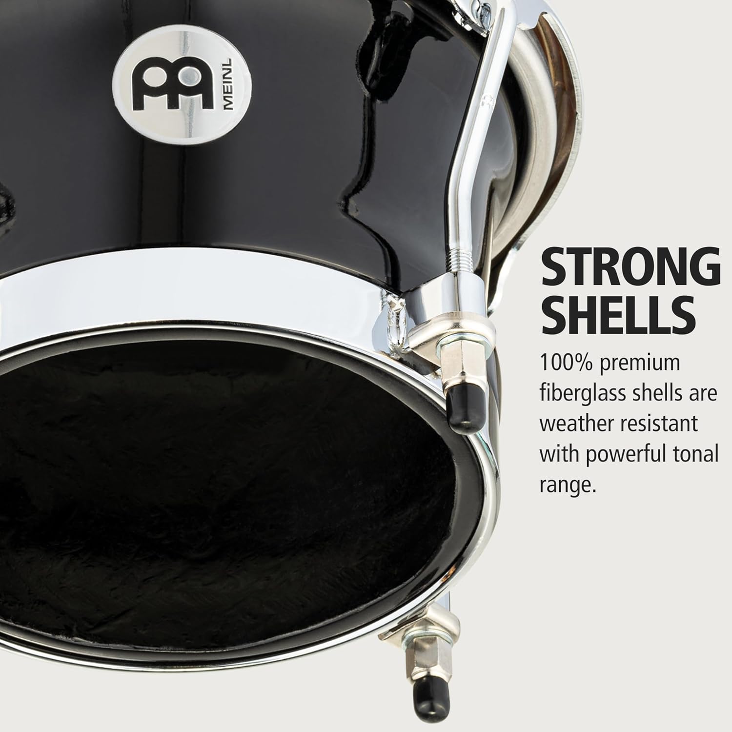 Meinl Percussion 7" and 8.5" Fiberglass Bongos