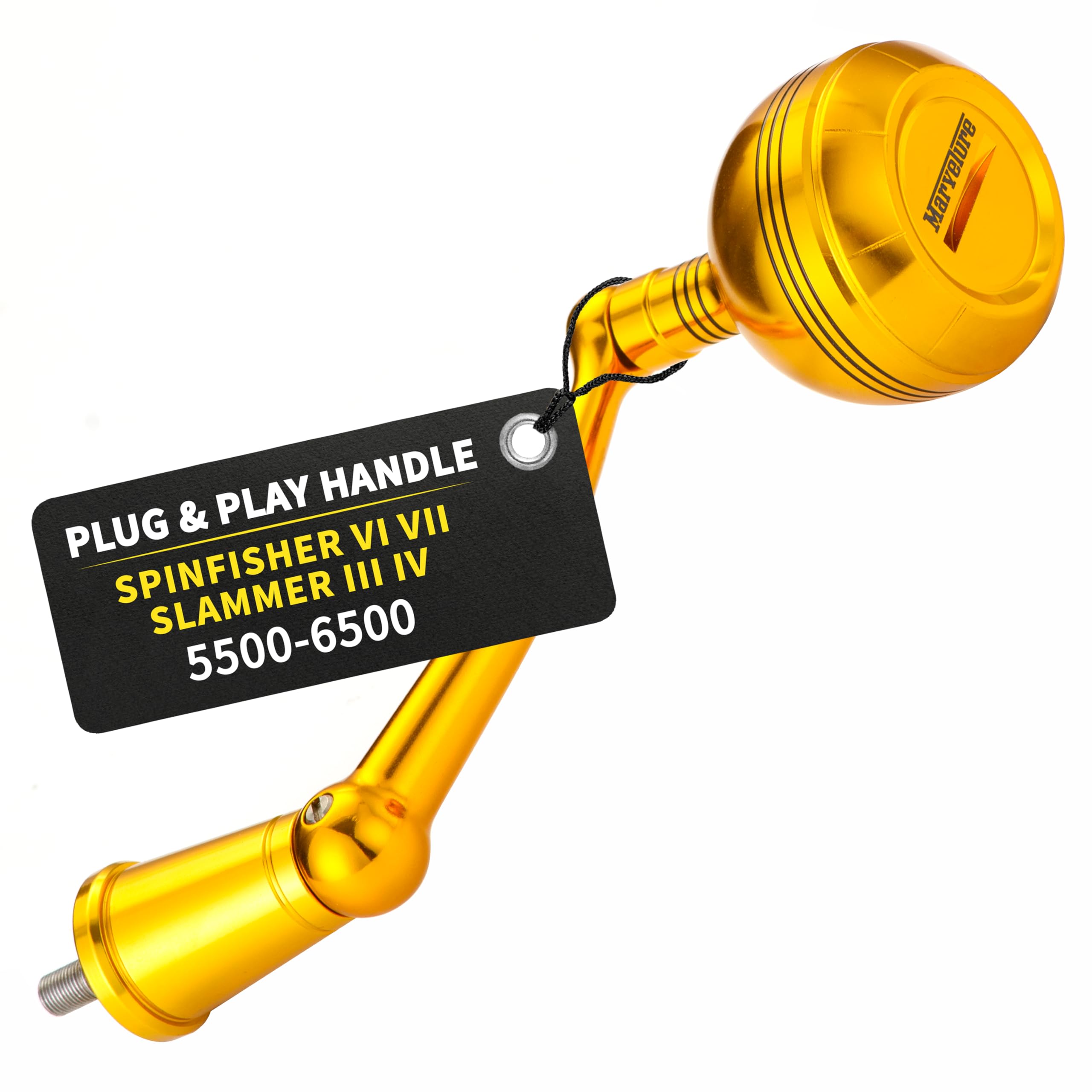 Amazon.com: MARVELURE Foldable Power Handle for Penn Spinfisher VI