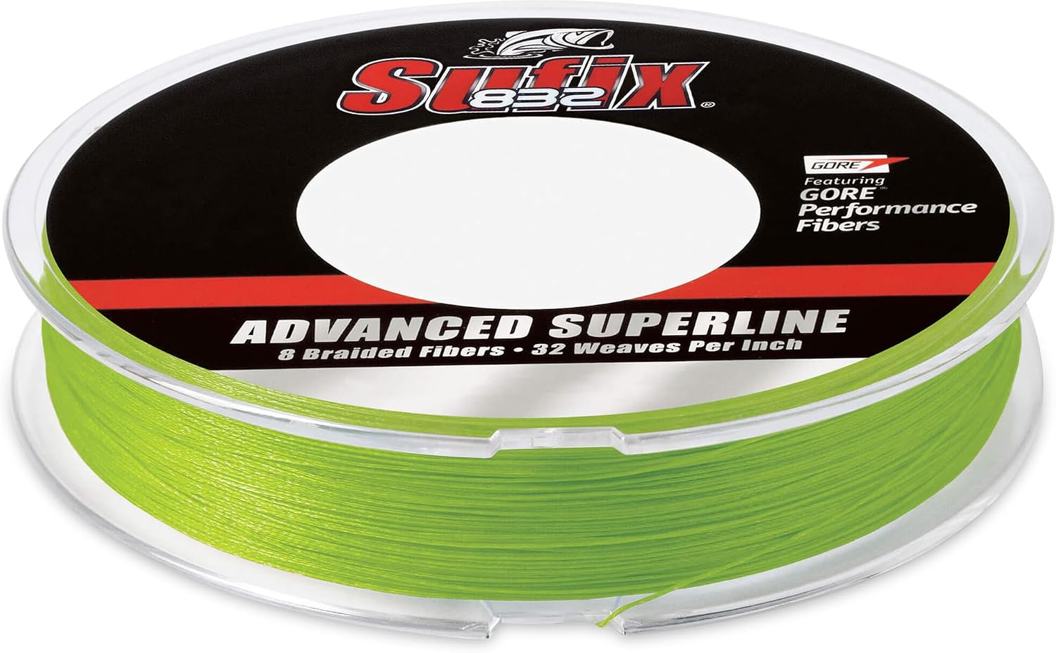 Sufix 832 Braid 8 lb Neon Lime - 300 Yds miniatura 4
