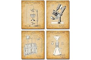 Science Lab Patent Prints for Classroom Decoration