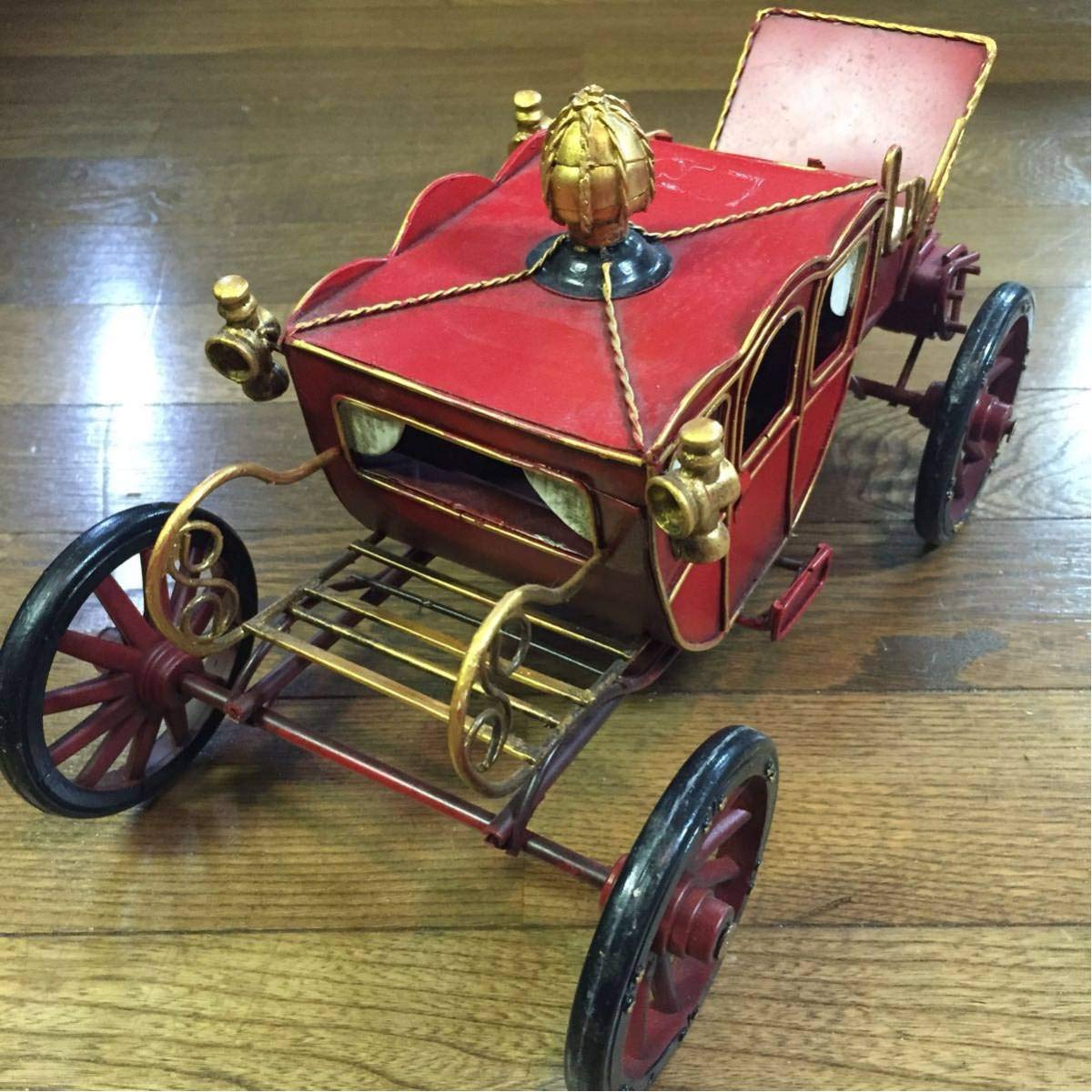 Amazon.co.jp: ブリキ車 馬車ぐるま レトロ/アンティーク/アメリカン