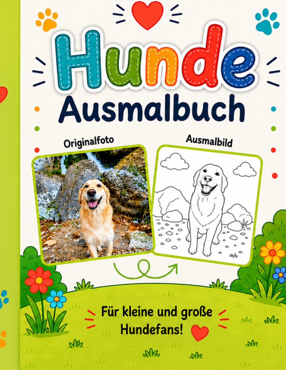 Hunde Ausmalbuch