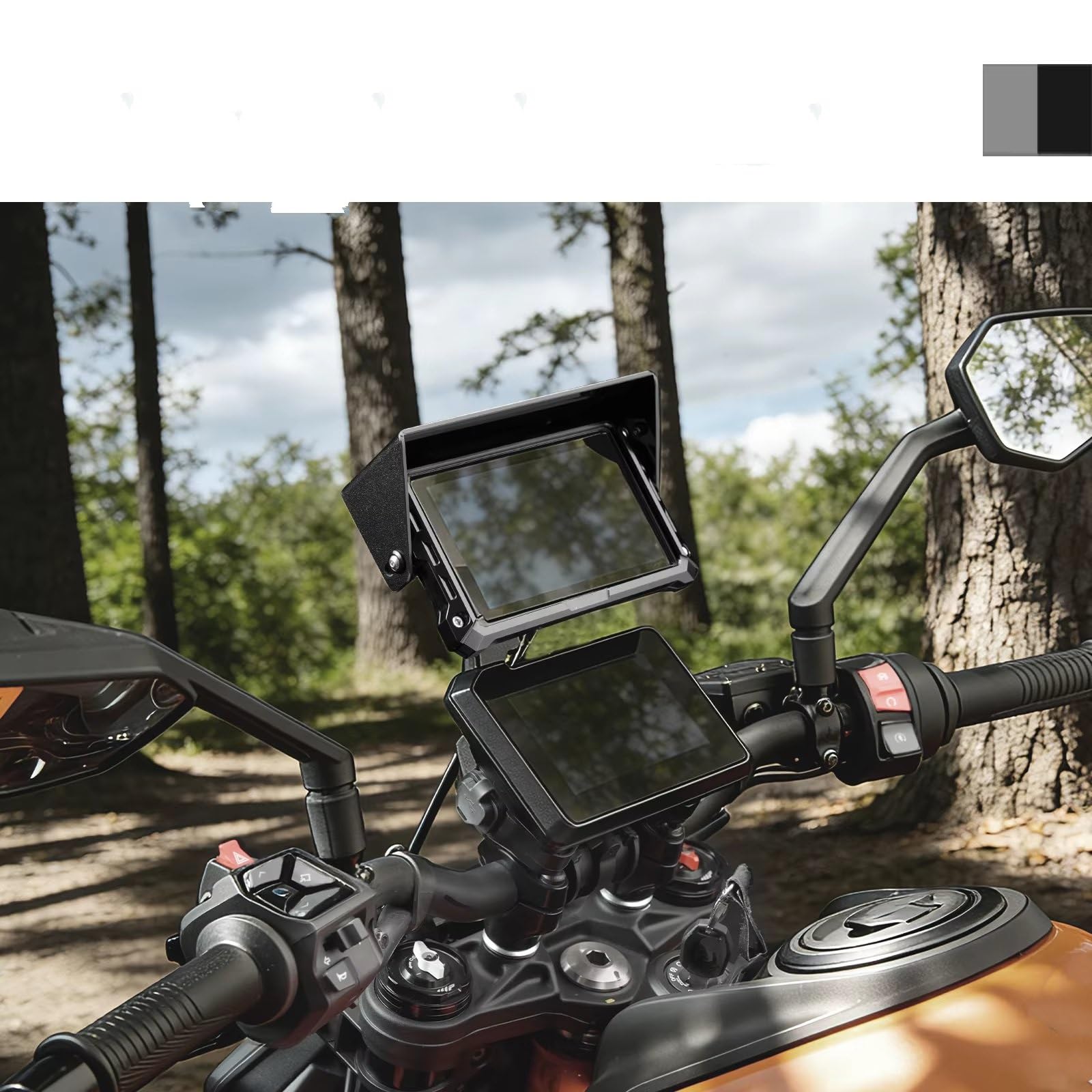 Boîtier D'odomètre Pour Garmin Pour Zumo XT2 Étui De Protection Pour Appareils 6" Avec Pare-soleil Réglable