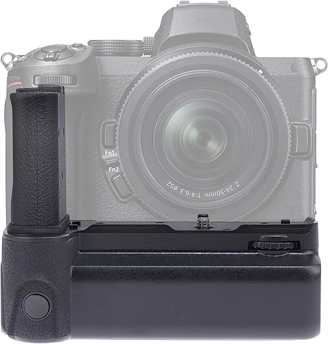 FocusFoto Vertical Multi Power Battery Pack Grip Holder para Nikon Z6, Z7 Full Frame Mirrorless Cámara reemplazar para MB-N10 EN-EL15 EL15B