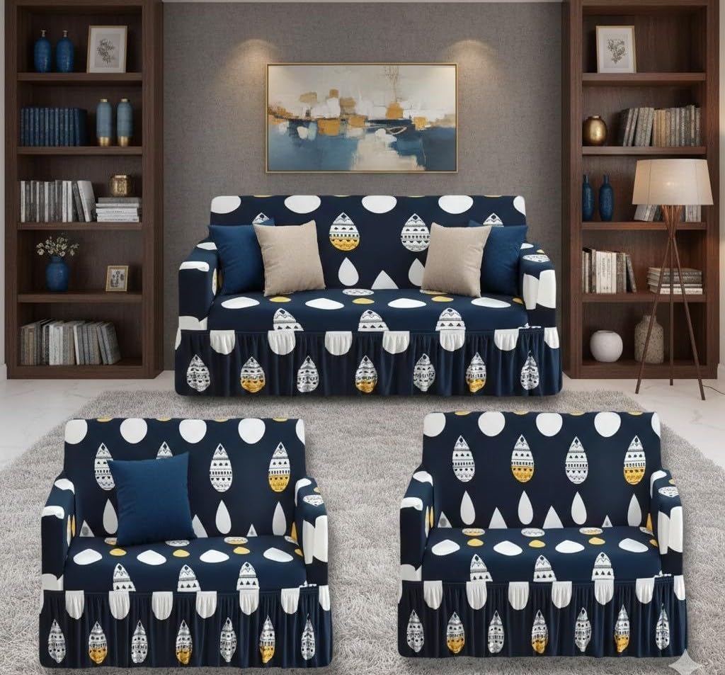 Sofa Cover (Blue)-image-49