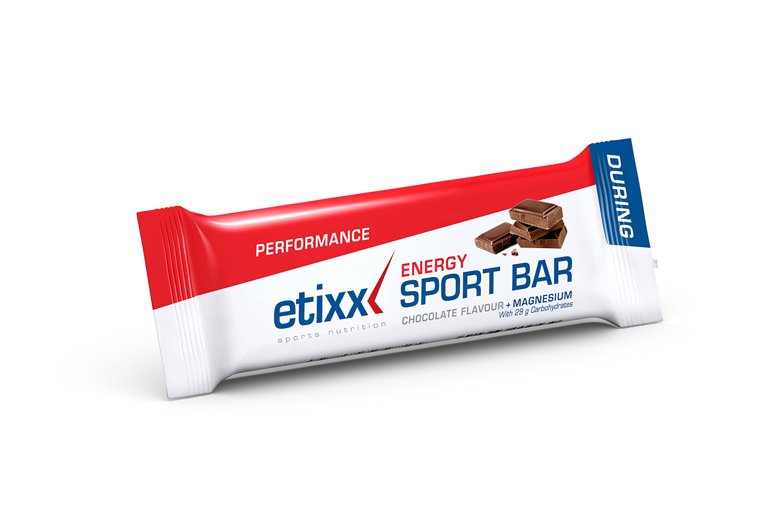 Etixx Energy Sport Bar, Sabor a Chocolate - 12 Unidades