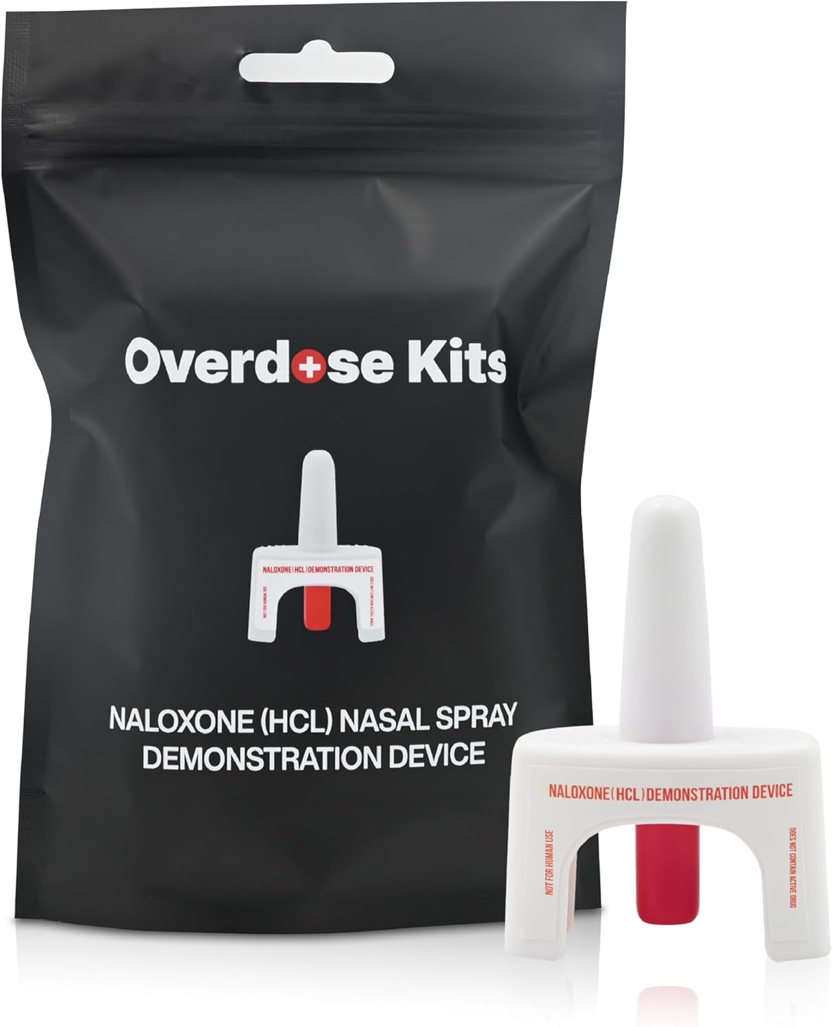 Training Device for Naloxone Nasal Spray | for Use in First Aid Training for Opioid Overdose | Reusable | Includes Two Nasal Spray Training Devices & Instructions (Pack of 5) | Contains NO Medication