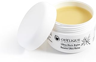 Baume Ultra Riche Odylique 50gr | Crème Hydratante Peau Très sèche ou Sujette à Eczéma | Baume Apaisant Peau Irritée | Crème Anti Démangeaison Émolliente | Baume Bio 100% Naturel Peau Déshydratée