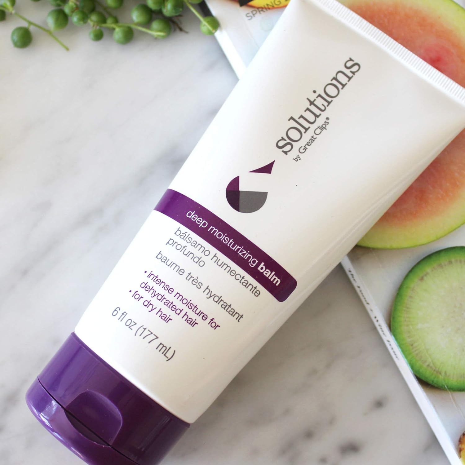 GREAT CLIPS Solutions Deep Moisturizing Balm, 6oz | Repairs & Moisturizes Damaged Hair | For Dry, Coarse, or Curly Hair - Image 2