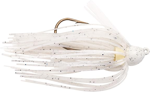 Strike King Bitsy Bug 1/8oz White, BBJ18-10