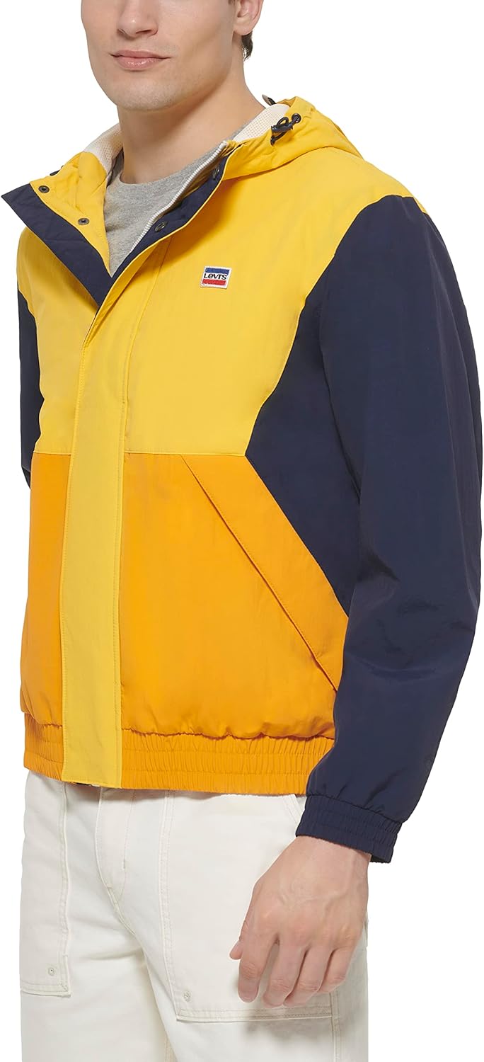 Levi's Men's Retro Color Block Windbreaker