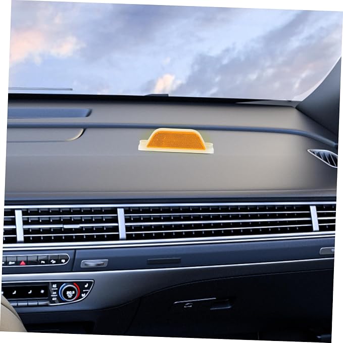 6 piezas reflectores rectangulares para carretera miniatura 5