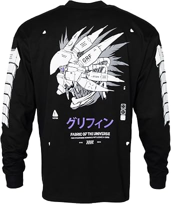 Fabric of the Universe Techwear Graphic Fashion Streetwear Long Sleeve T-Shirt