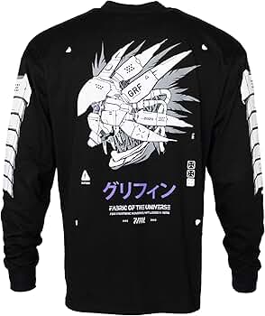 Fabric of the Universe Techwear Graphic Fashion Streetwear Long