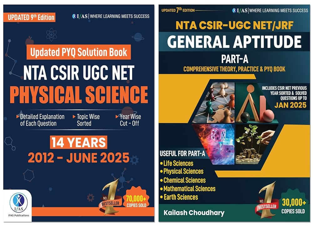 Buy CSIR NET Physical Science and General Aptitude Books