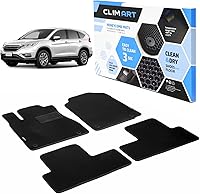 Vista 14 de CLIM ART Tapetes de piso de automóvil para todo tipo de clima, compatibles con Kia Soul 2020-2025, revestimientos de piso resistentes a la medida