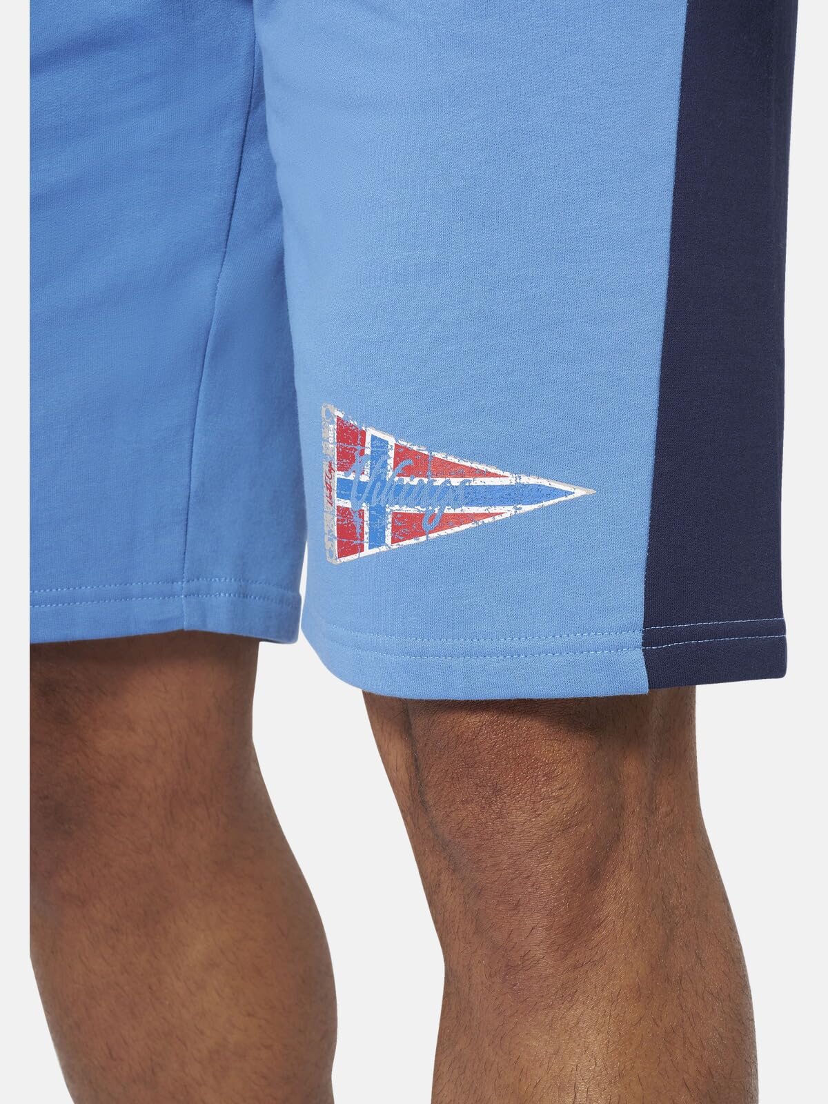 Jan Vanderstorm Herren Doppelpack Jogginghose Haral | im Set, Sweat-Hose aus 100% Baumwolle, kurze Shorts mit Taschen, Trainingshose ist erhältlich in großen Größen L-7XL