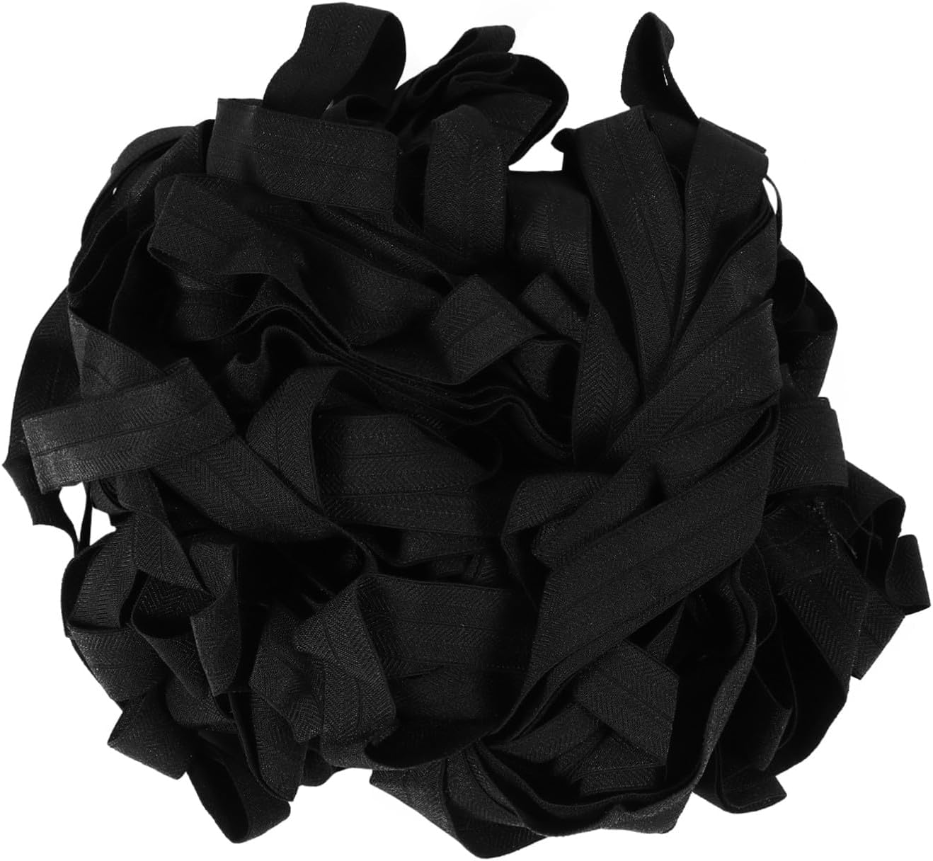 Double Fold Bias Tape Black Cotton 70 Yards for Apparel Sewing
