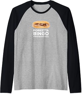 Porketta Porchetta Sudbury Canada Winner Sourdough Bun Sage Raglan Baseball Tee
