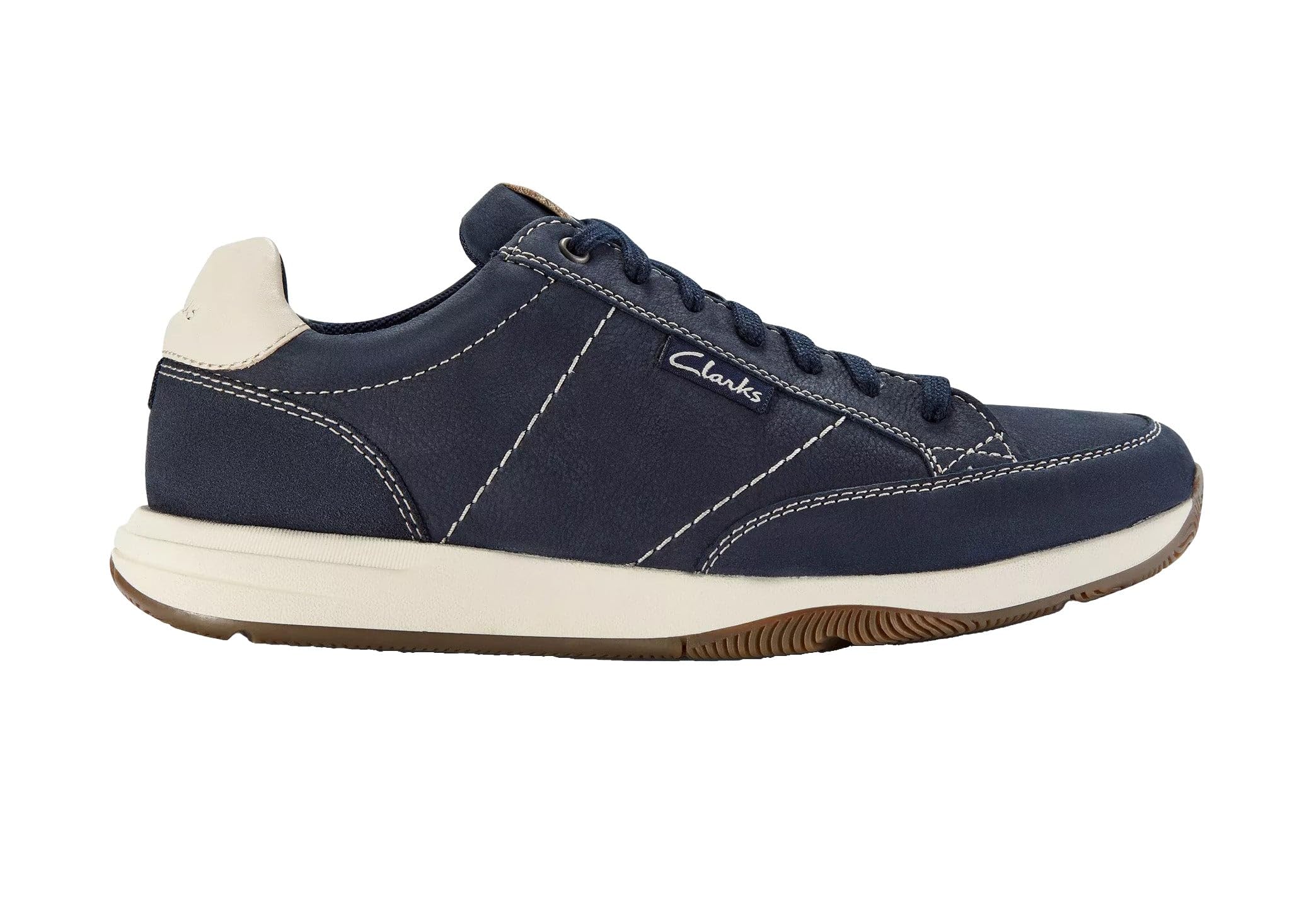 Clarks Townview Lace Mens Navy Nubuck, 8.5
