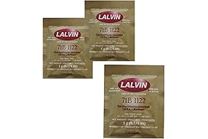 3x Bottles Lalvin 71B-1122 Yeast For Wine Making Kits