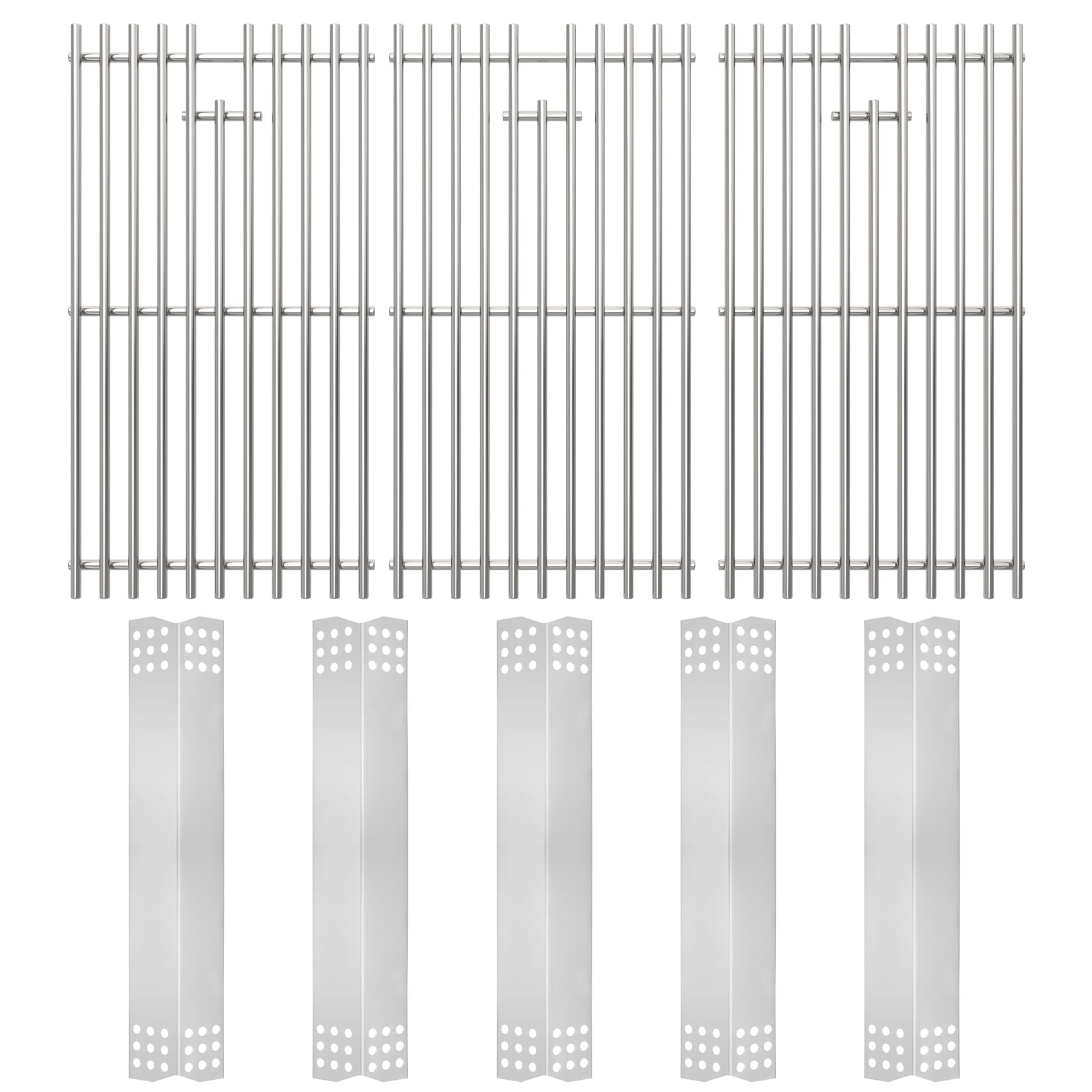 SafBbcue Grates &amp; Heat Plates Kit for Spire Premium 5 Burner 740-0788P