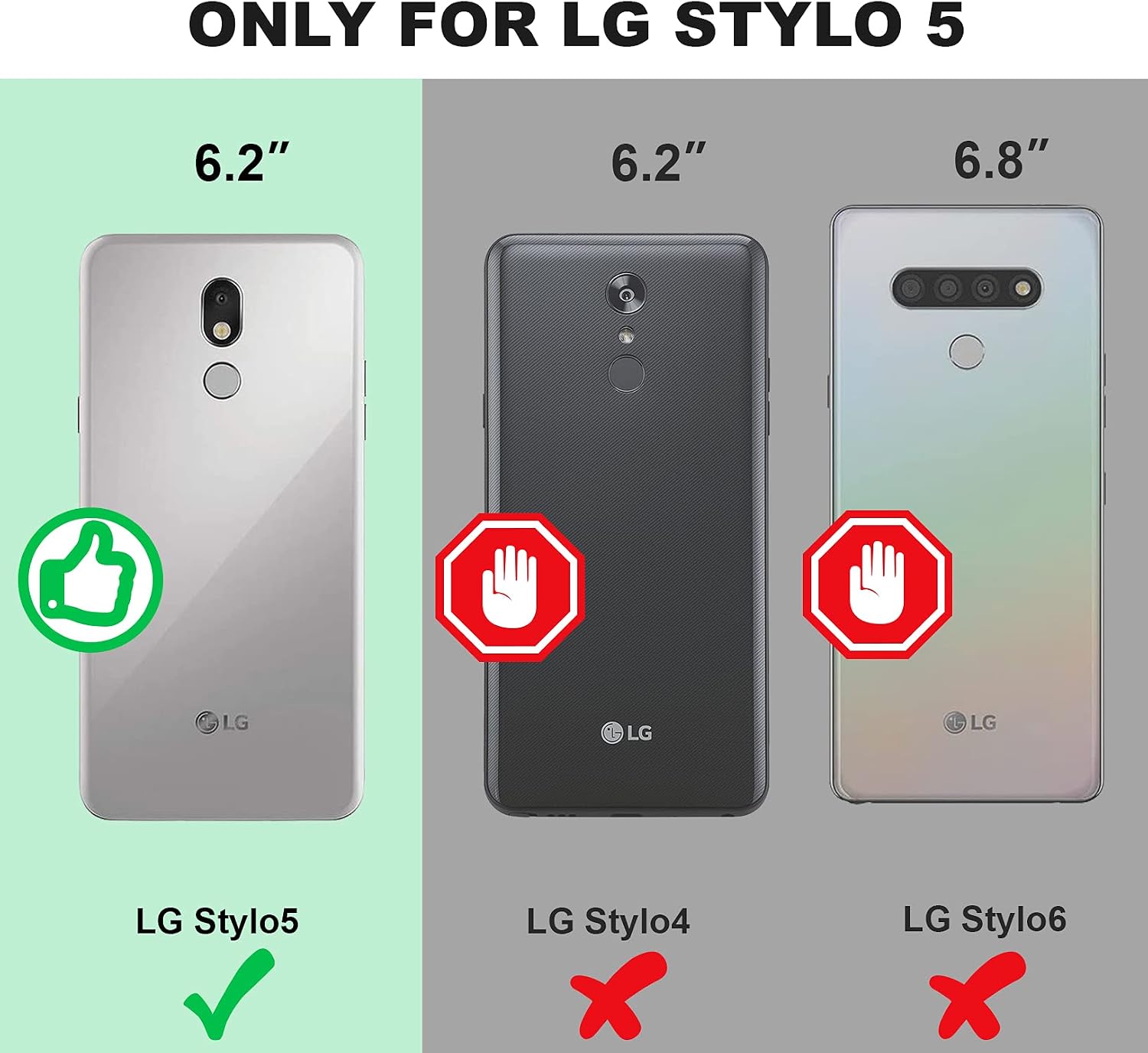Silverback Compatible for LG Stylo 5 Case, LG Stylo 5 Glitter Case, Moving Liquid Holographic Glitter Case with Kickstand, Bling Diamond Ring Stand Slim LG Stylo 5/5V Case for Girls Women -Purple