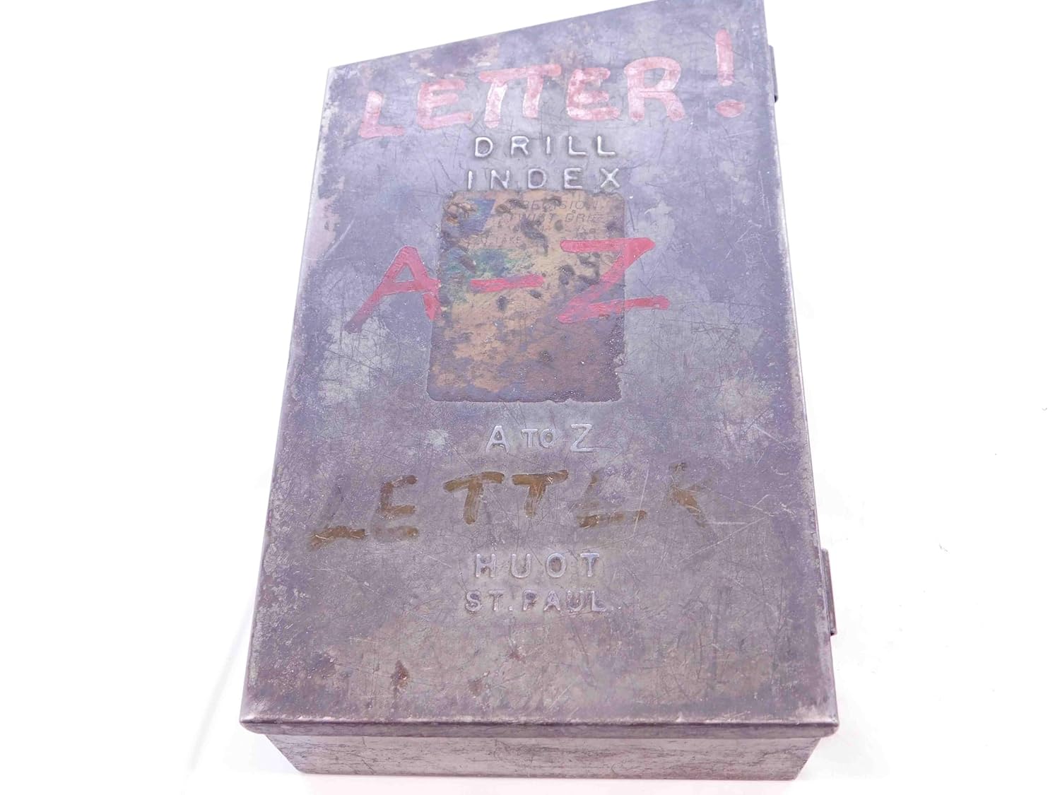 Set of Huot HSS Twist Drill BIT Indexes Letter and FRACTIONAL Sizes UP to 31/64" - NS2693LVR