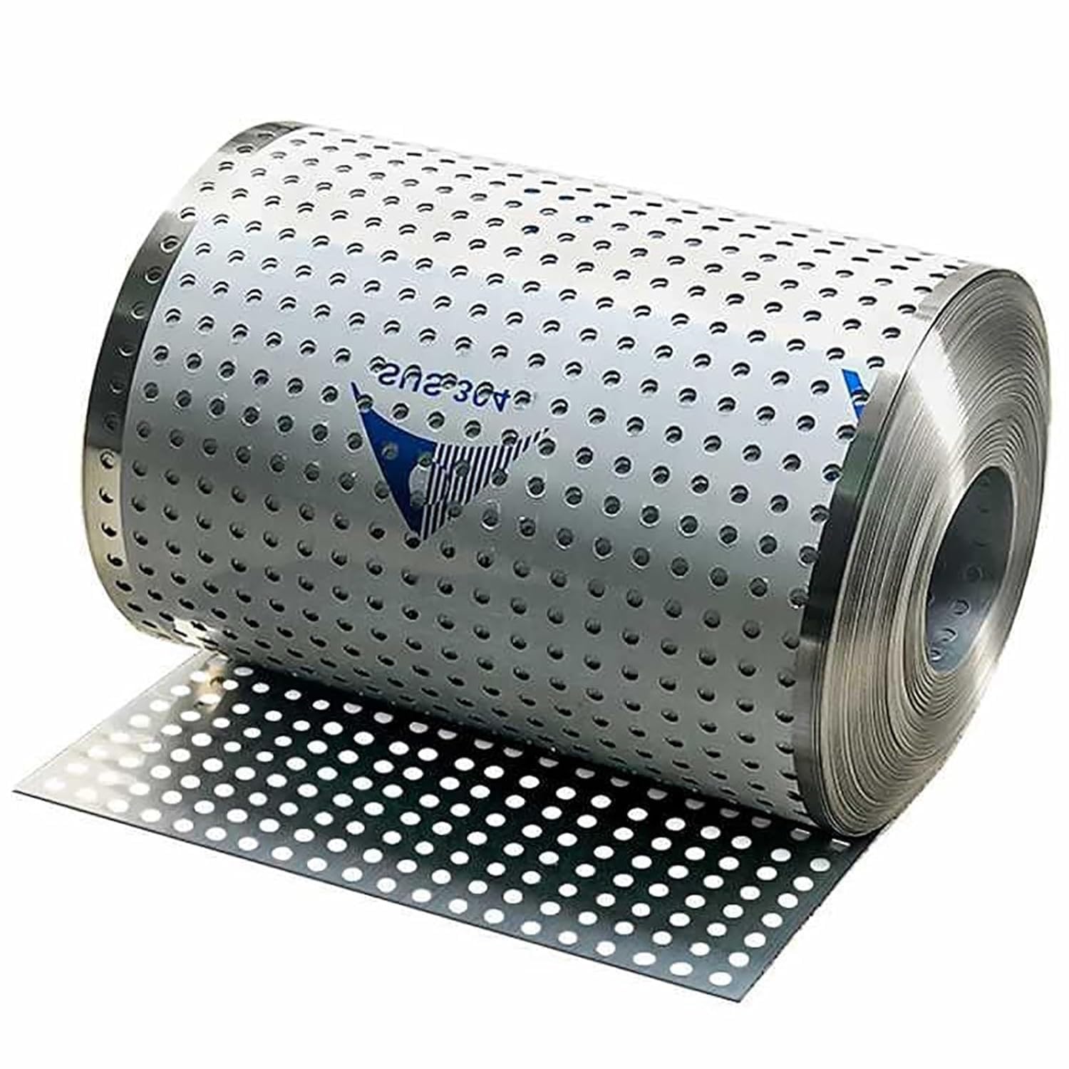 Grille metallique perforee pour securiser la mezzanine et la terrasse