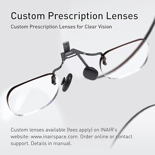 Miniatura 8 de INAIR 2 gafas PRO AR Imagen y video 2D a 3D Interruptor de realidad/virtual Multipantalla Pantalla de 135 pulgadas 120Hz para trabajo