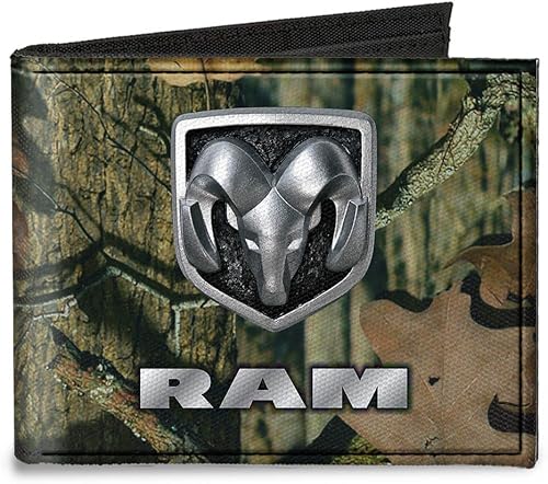 buckle-down lona portafoliosRAM logotipo Mossy Oak Break-Up infinity accesorio