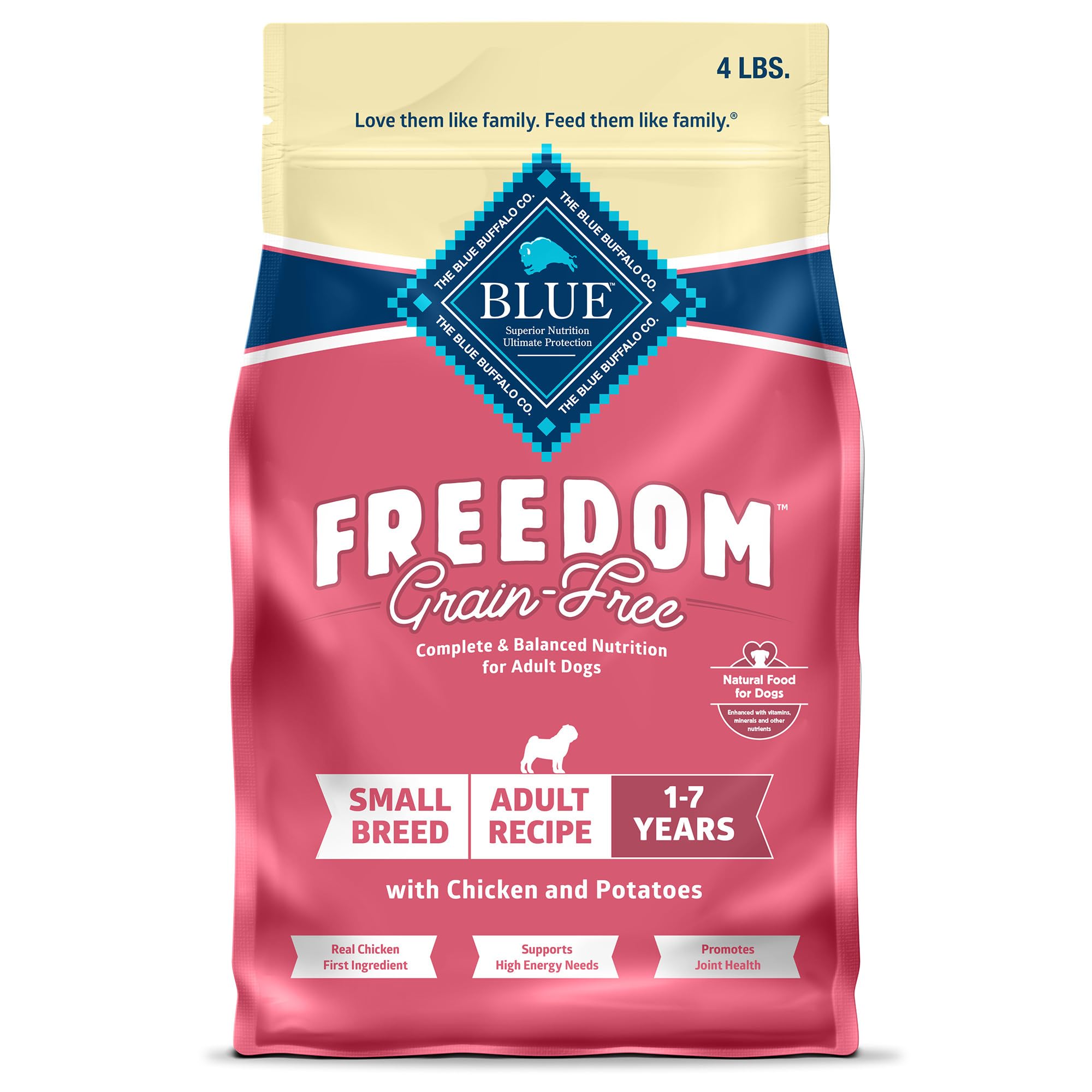 Blue Buffalo Freedom Grain-Free Small Breed Dry Dog Food