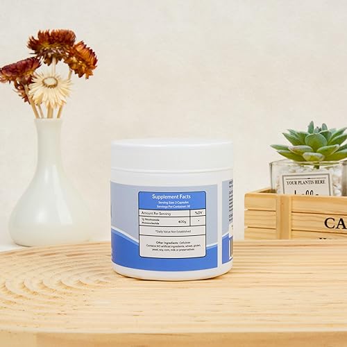 Miniatura 9 de Suplemento NAD de 1000 mg por porción, 30 porciones, suplemento NAD+ de alta pureza para regeneración celular, envejecimiento saludable, energía,