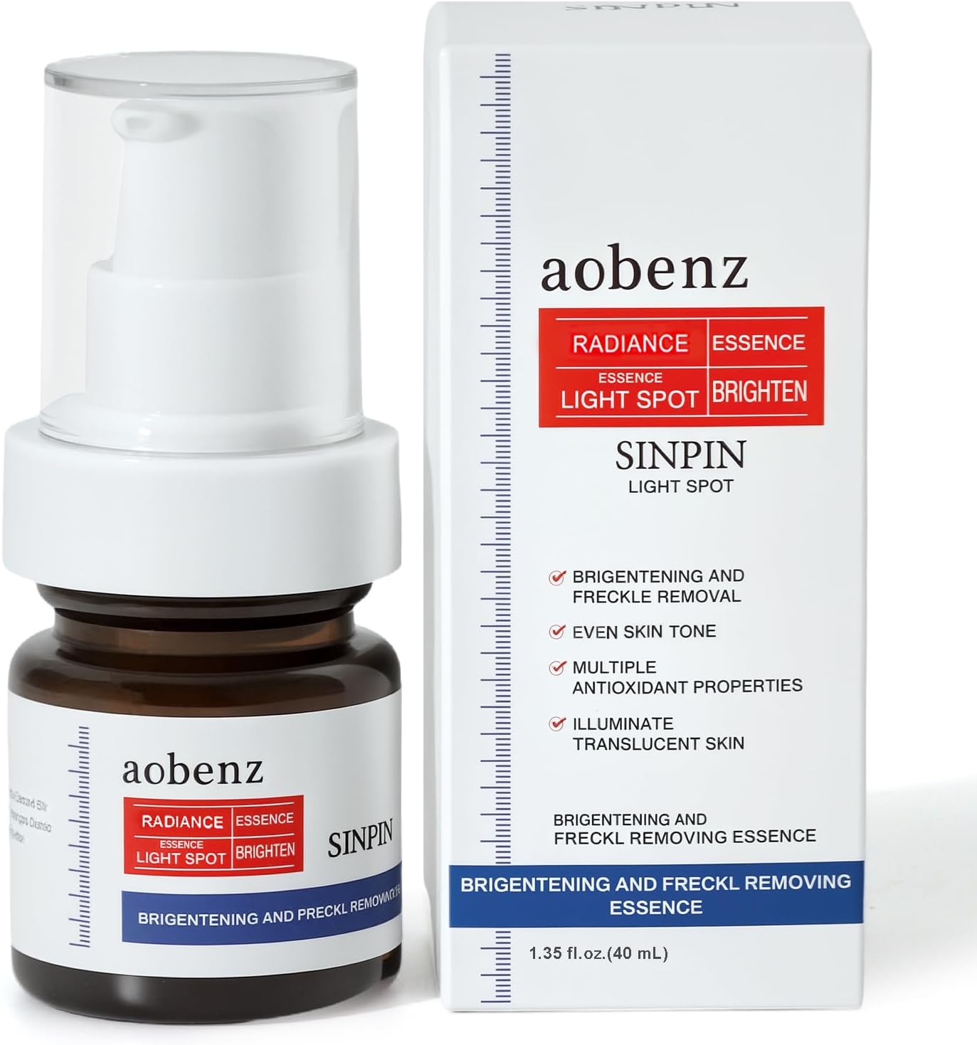 - aobenz Dark Spot Remover for Face with 3% Tranexamic Acid + 2% Niacinamide + Alpha-Arbutin, Brightening Serum for Age Melasma Sun Black Spots, Target Hyperpigmentation, Results in 2-4 Weeks