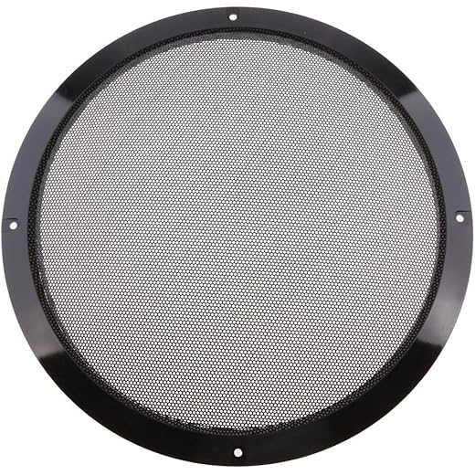 ATORSE 10 Inch Speaker Grills Cover Case with 4 Pcs Screws