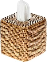 Vista 1 de KOUBOO Tissue Box Cover–Tissue Holder, Bathroom, Kitchen, Guest Room – Elegant Decorative Tissue Box Cover, Perfect for Facial Tissues, Cube Boxes