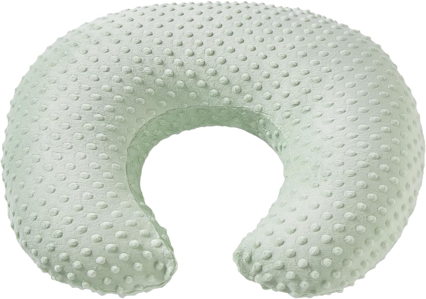 Nursing Pillow and Positioner Breastfeeding and Bottle Feeding, Propping Baby, Tummy Time, Sitting Support, with Removable Polyester Cover, dots Fabric, for Baby Boy Girl(Bay) - Image 6