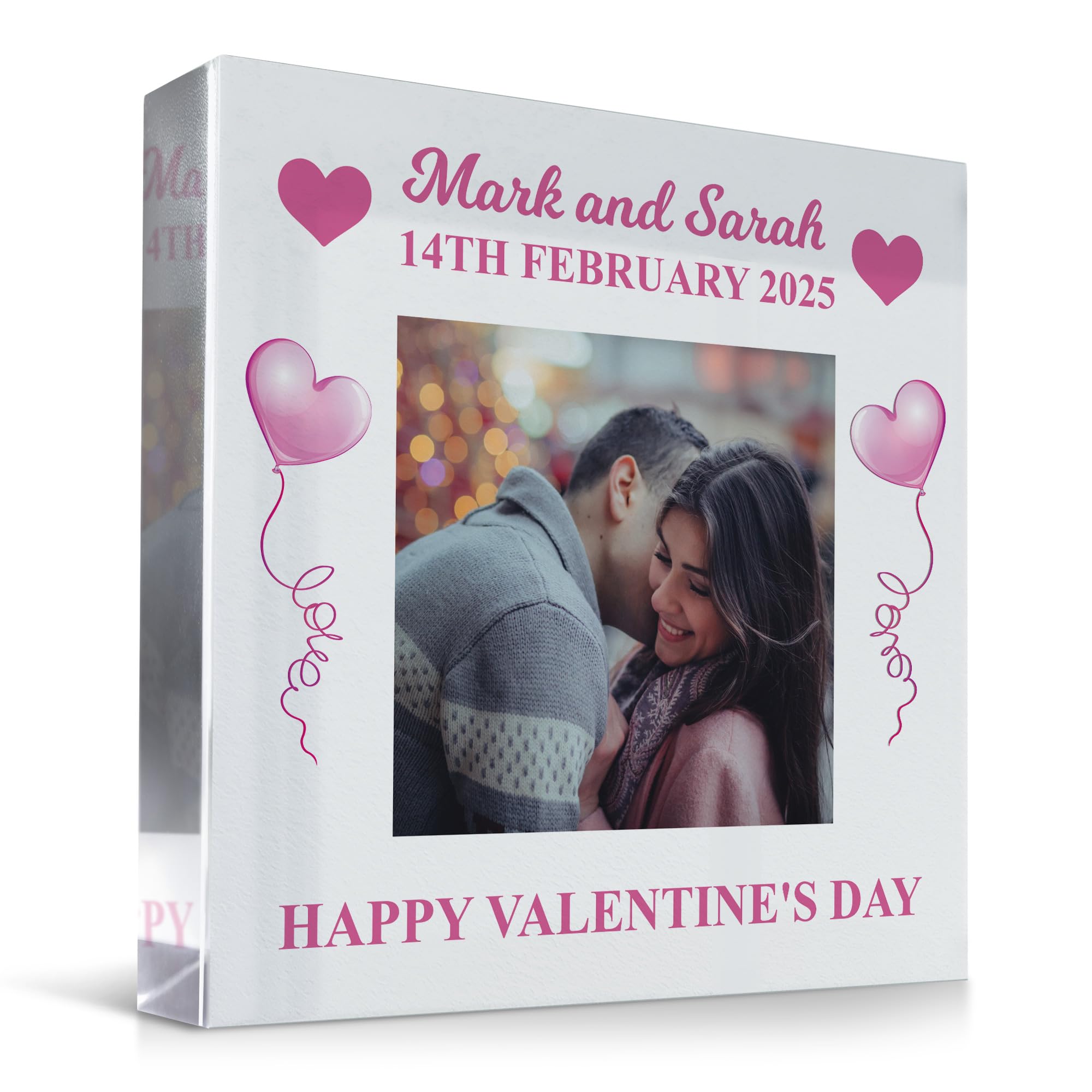 Red Ocean Valentines Gift For Him Her Personalised Plaque Boyfriend Girlfriend Husband Wife Gift Romantic For Partner Couple Love Plaque Boyfriend Girlfriend