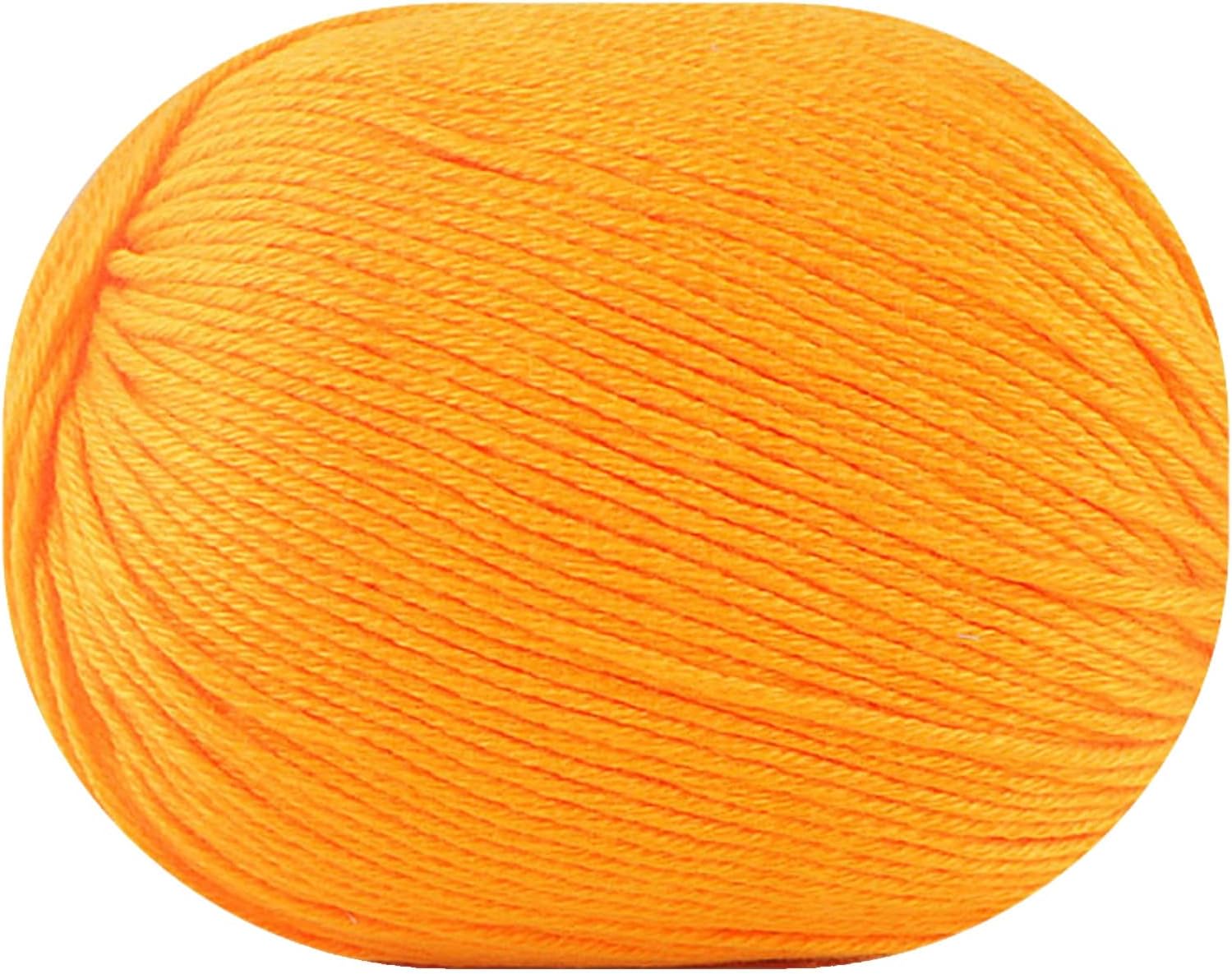 Honrane 1 Roll DIY Soft Crochet & Knitting Yarn, Yarn Skeins Blend Fabric Hand
