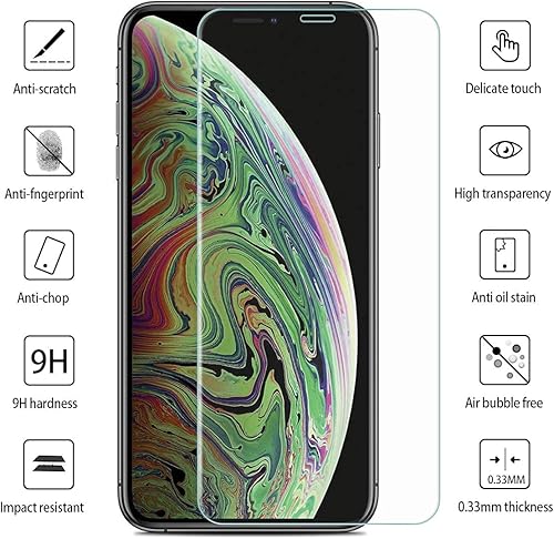 Miniatura 4 de ImpactStrong Protector de pantalla de vidrio templado inastillable para iPhone 11 / iPhone XR [marco de fácil instalación] [sin burbujas]