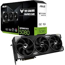 ASUS TUF Gaming GeForce RTX&trade; 5080 16GB GDDR7 OC Edition Graphics Card