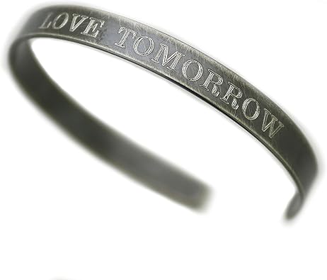 NadinArtDesign Mens Inspirational Bracelet - Personalized Gift for Men - Artisan Bangle Cuff - Men Design Bracelets - Motivation Jewelry - Boyfriend Gift
