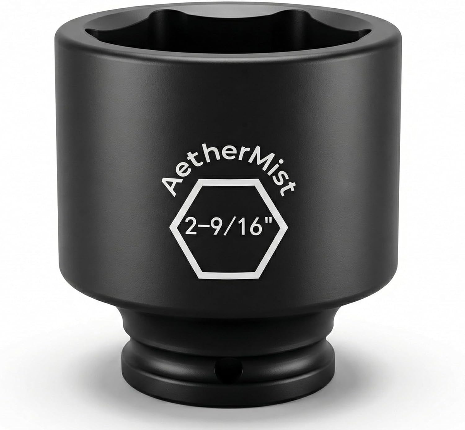 3/4" Drive 2-3/8" Deep Impact Socket Using in Wheel bearing locknuts,CrMo Steel with Heat Treated,Up to 1000 ft-lbs