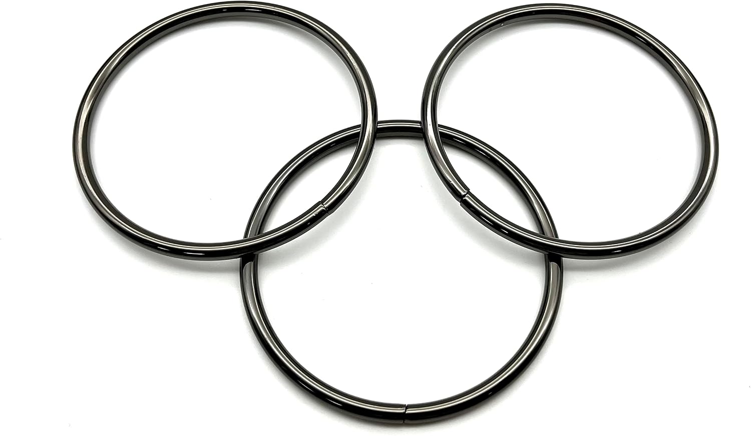 circle round wire O ring handles 3" / 75mm iron for buckle straps bags belt purse hardware making,bag replacement