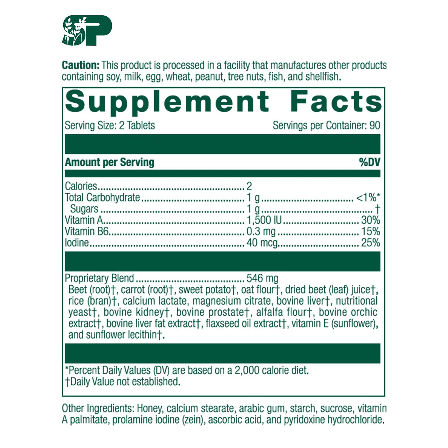 Standard Process AF Betafood GlutenFree Liver Support, Cholesterol