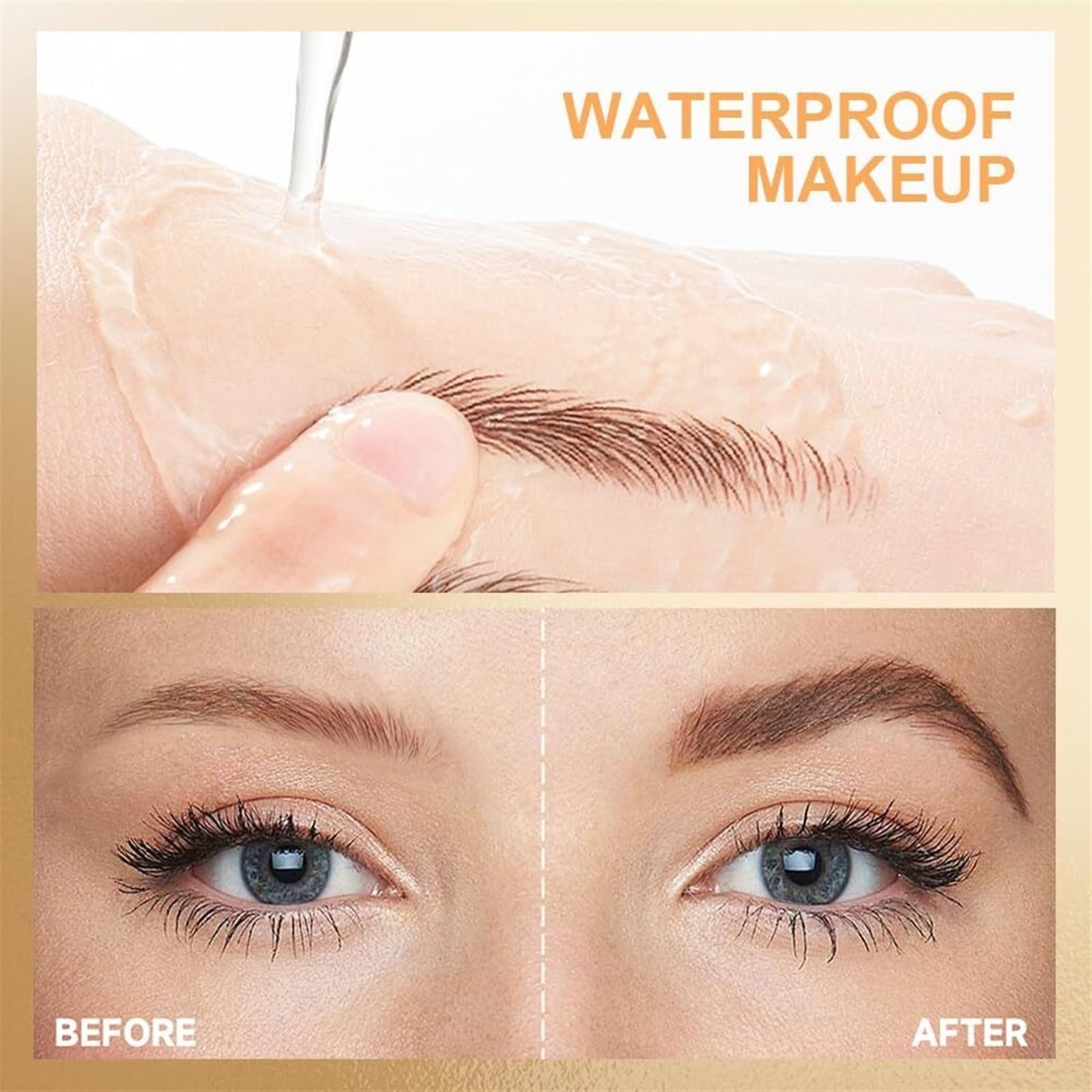 Magischer Augenbrauenstift, mit einem Applikator mit Mikro-Gabelspitze. 3D-wasserfester Microblading-Augenbrauenstift, Konturstift-Augenbrauenpinsel, der mühelos natürlich aussehende Brauen erzeugt(Co