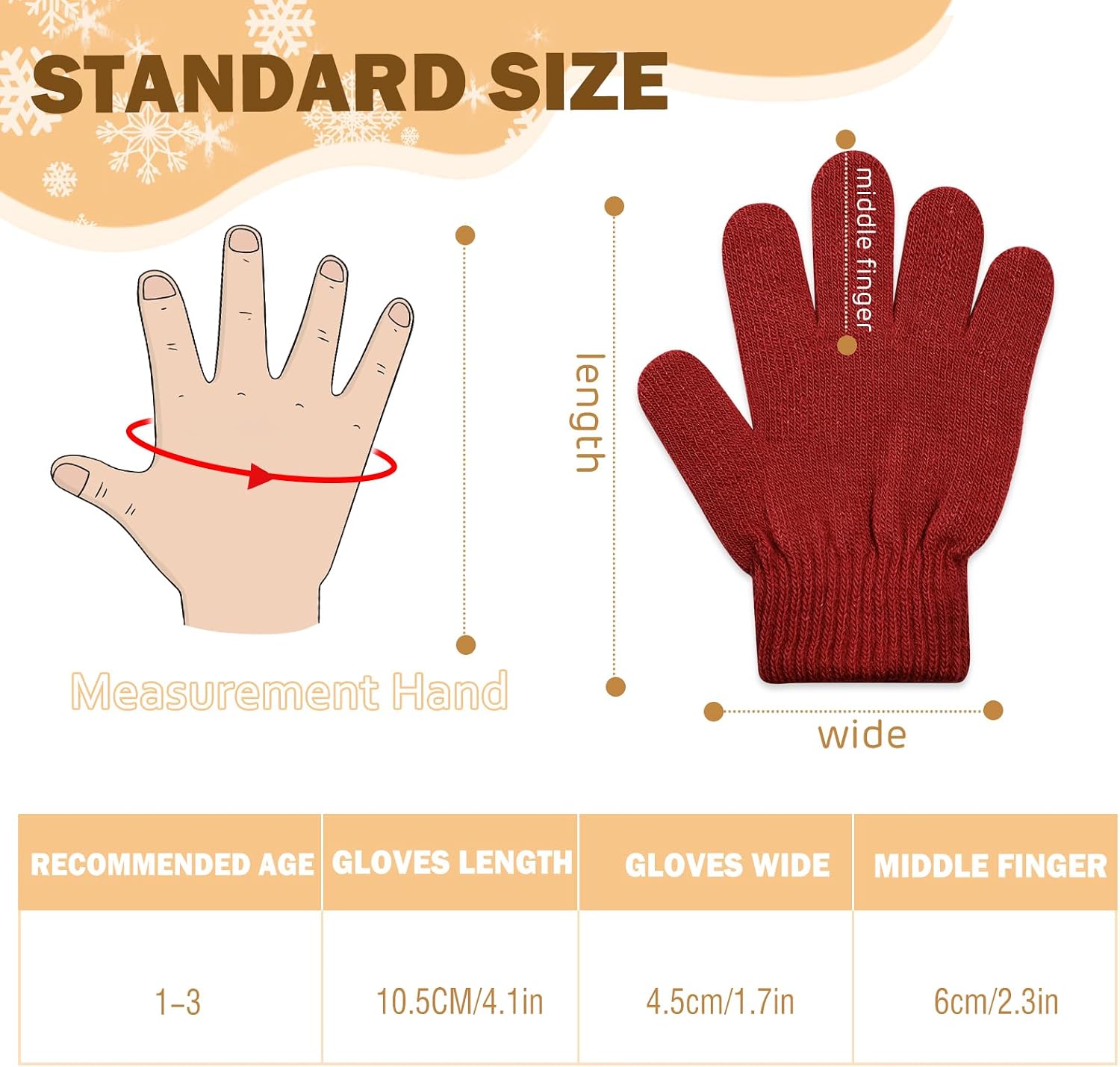 ONESING 16 Pairs Knitted Winter Gloves Children Gloves Bulk Kids Gloves for Boys Girls - Keep Little Hands Warm and Trendy Mixcolor I